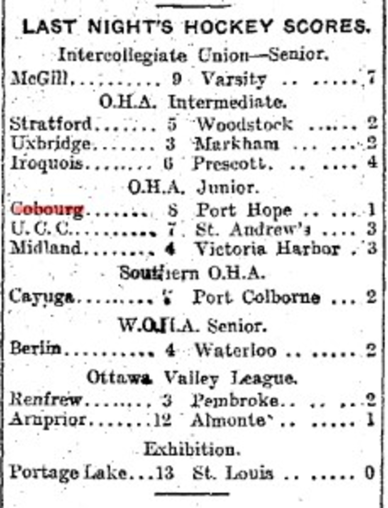 1903-01-31 Hockey -Jrs vs PH-TO Star