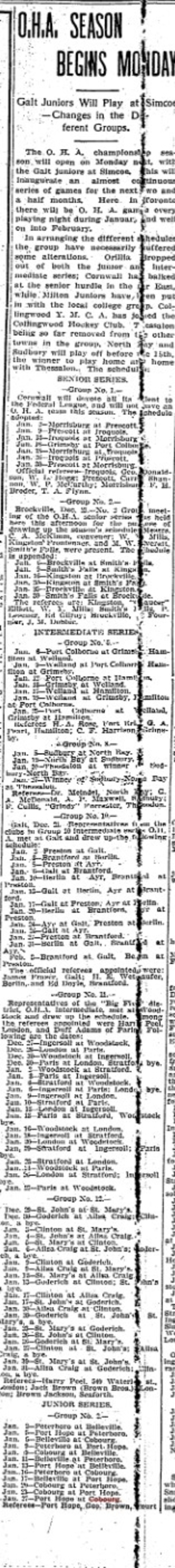 1904-12-22 Hockey -Juniors in Group2 OHA-TO Star