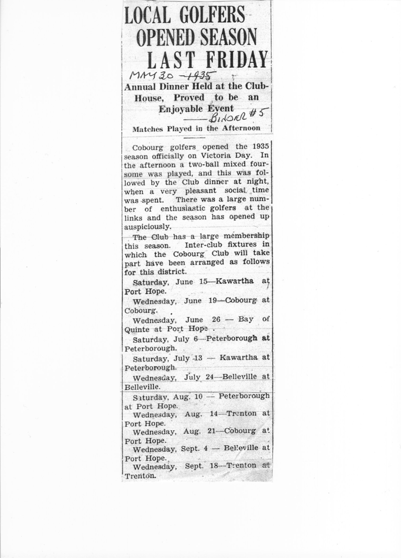 1935-05-30 Golf -Opening