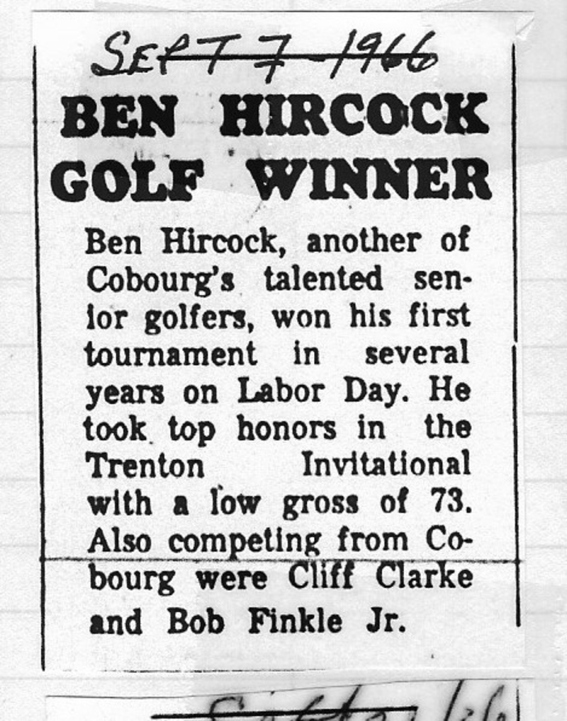 1966-09-07 Golf -Ben Hircock wins Trenton Invitational