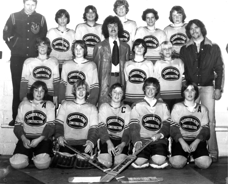 Coach Ken Petrie - Dennis Whalen Cap Dave Waldie 