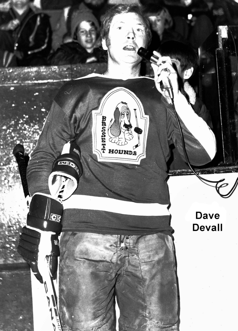 Dave Devall (CTV Weather) at CCHL Fundraiser