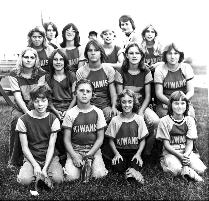 kiwanis girls ball team