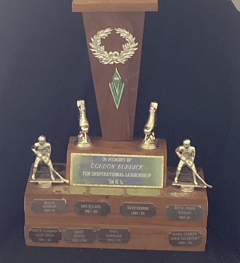 T&P-29 Memory of Gord Burdick - Inspirational Leadership in House League