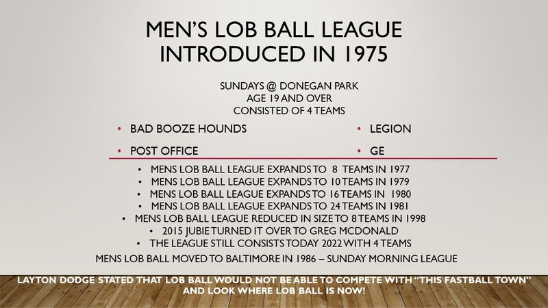 Leagues introduced and taken over