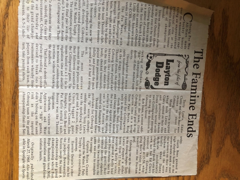 TL074-PeeWee- Little NHL Win- history made