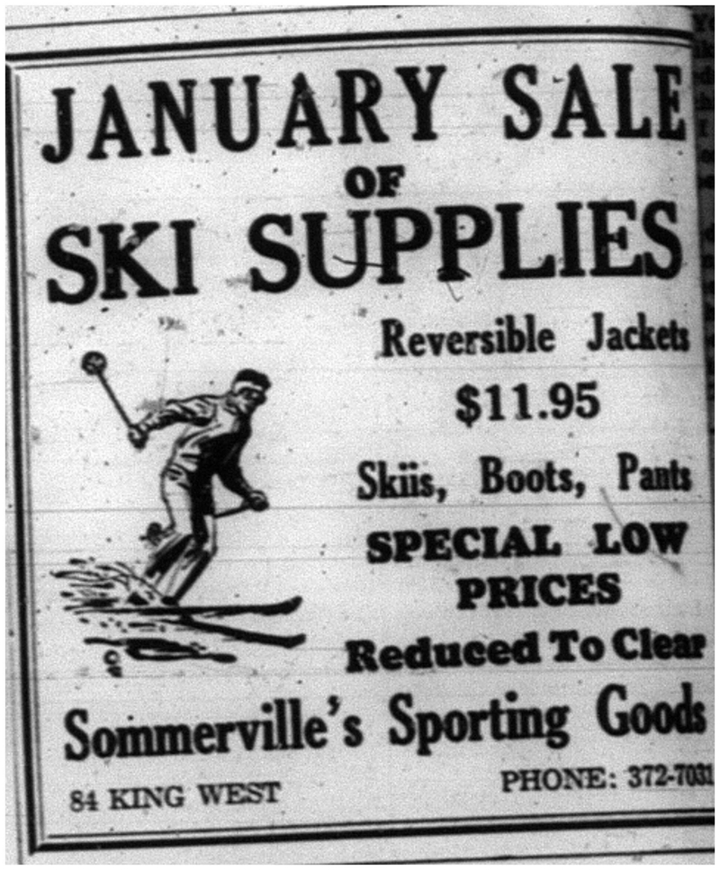 1964-01-15 Skiing -Ski Supplies -Sommervilles