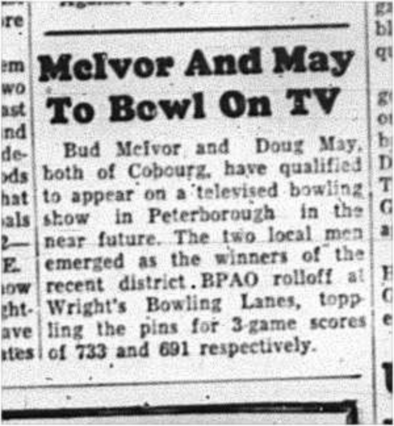 1964-02-05 Bowling -Bud Melvor -Doug May