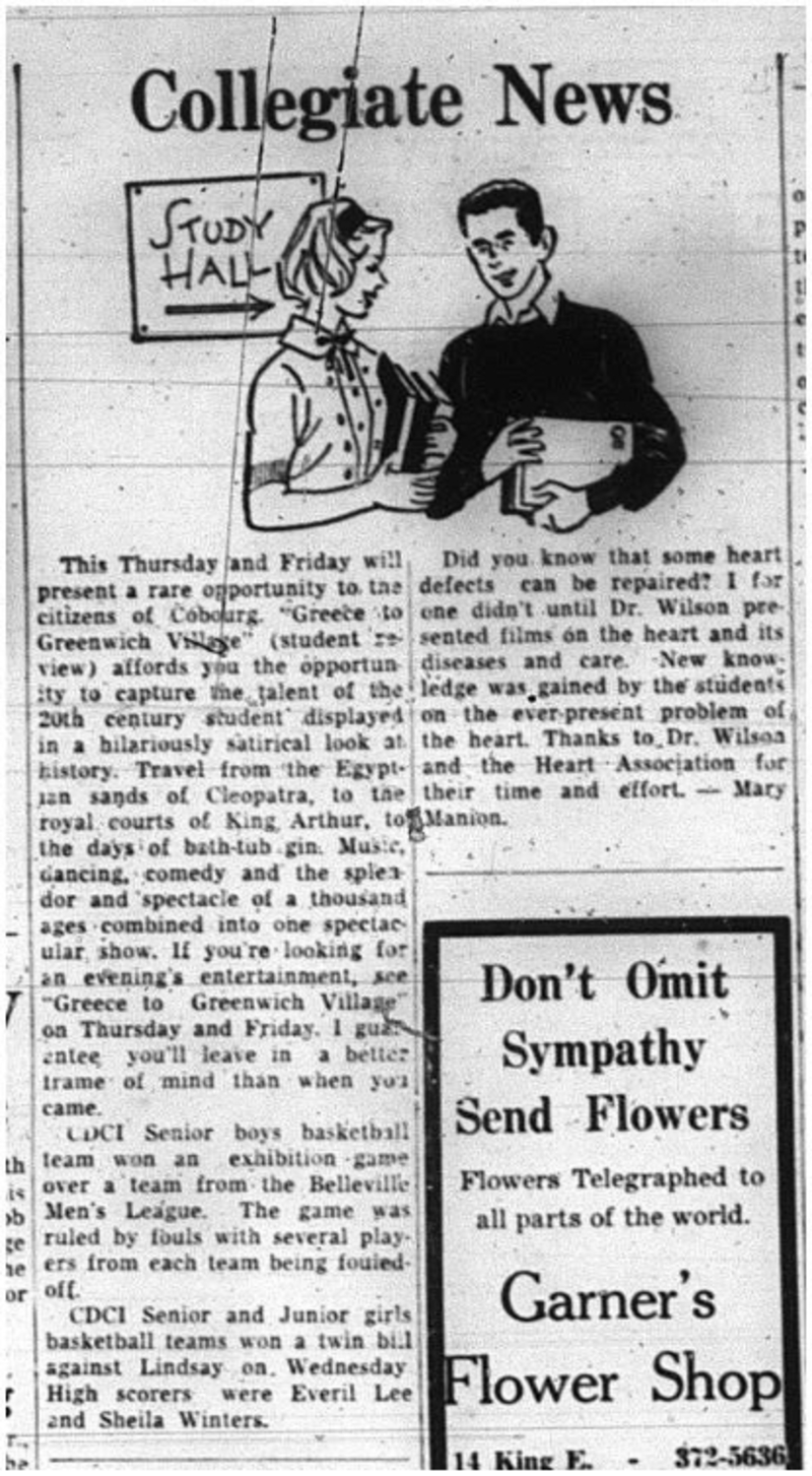 1964-02-12 School -Basketball -CDCI News