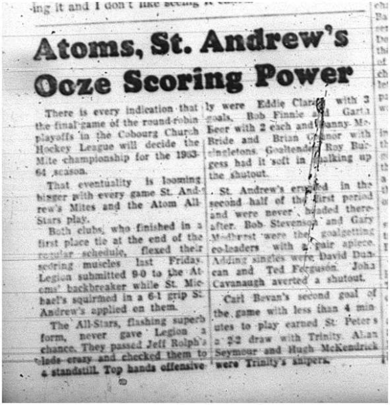 1964-03-11 Hockey -CCHL -St. Andrews
