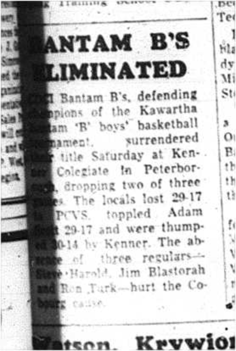 1964-03-18 Basketball -Bantam Bs