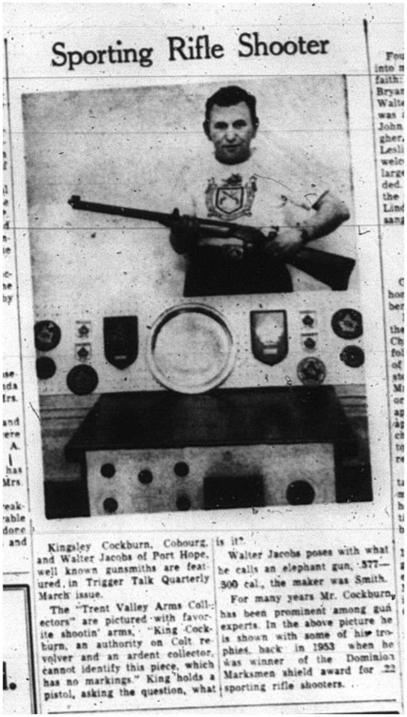 1964-03-25 Shooting -Walkter Jacobs -Rifle Shooter -Picture