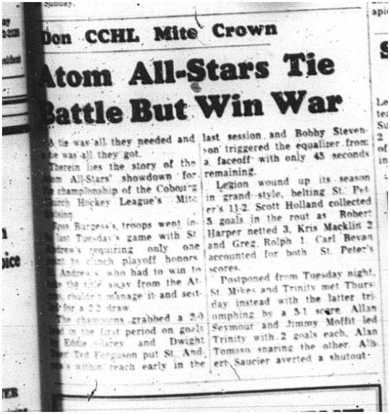 1964-04-08 Hockey -CCHL -Atom -All-Stars