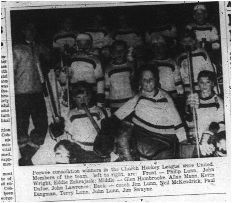 1964-04-08 Hockey -CCHL Peewees -Picture
