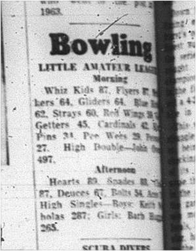 1964-04-15 Bowling -Little Amateur League