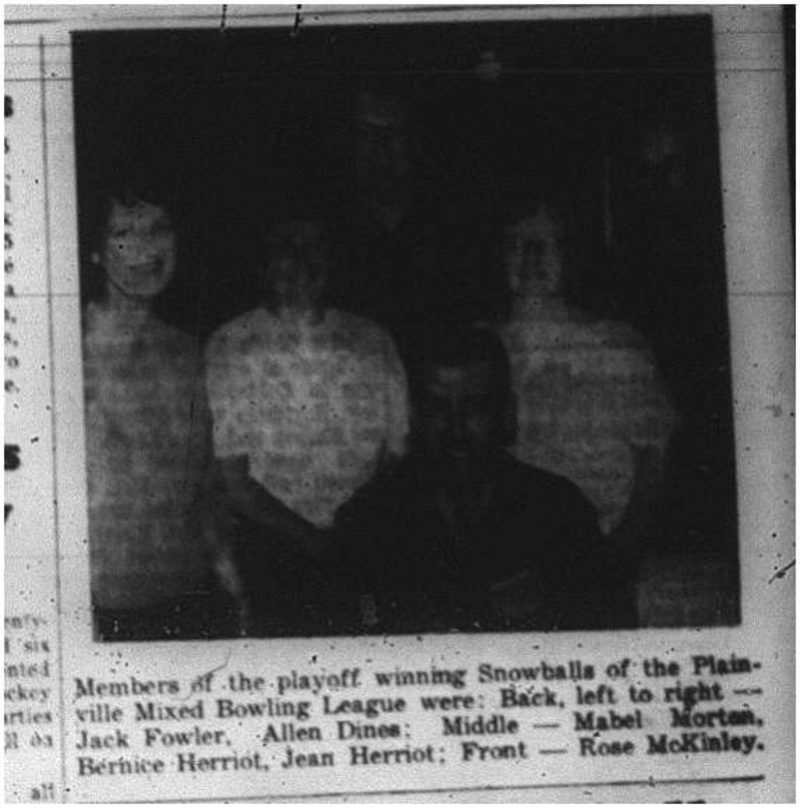 1964-04-15 Bowling -Plainville Mixed League -Picture