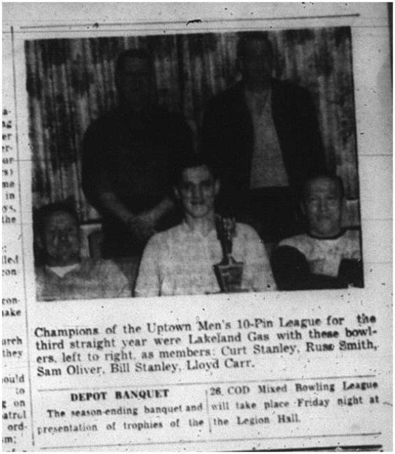 1964-04-29 Bowling - Mens - Uptown 10-pin League-Champions- Picture-Depot Banquet