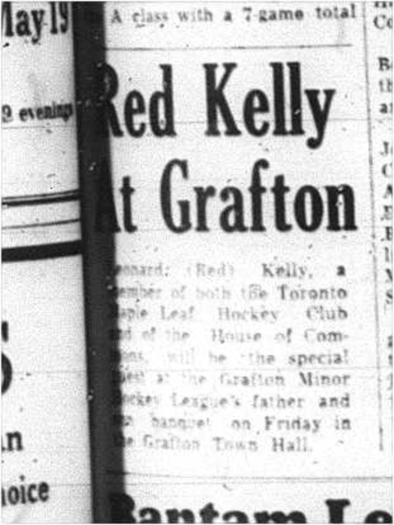 1964-04-29 Hockey - Boys - Red Kelly - Grafton Minor League