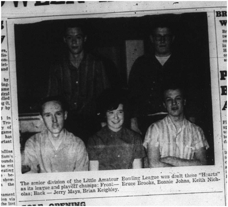 1964-05-06 Bowling - Mixed- Little Amateur League - Senior Division