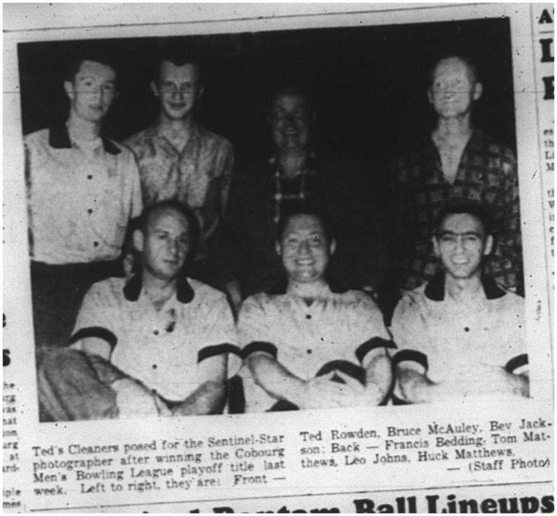 1964-05-13 Bowling - Mens - Teds Cleaners - Picture
