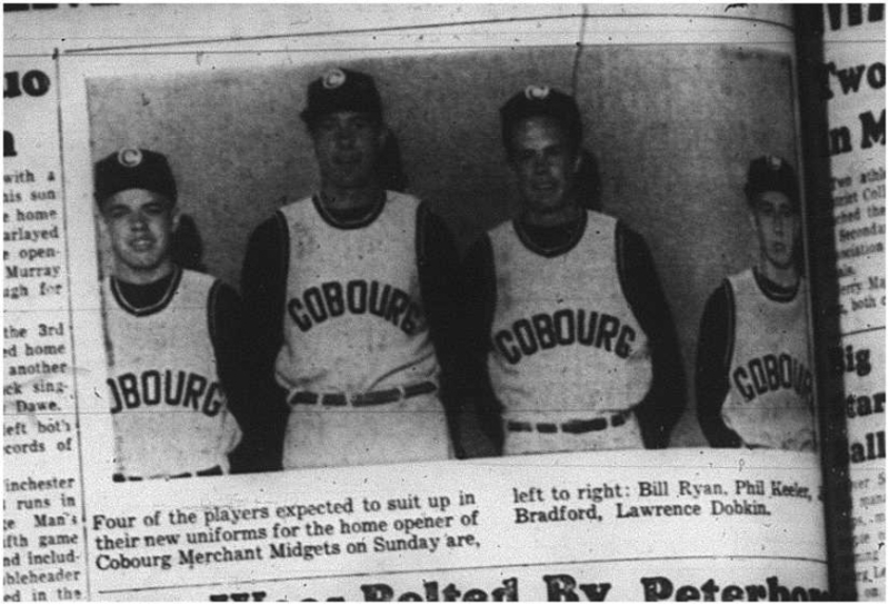 1964-05-27 Baseball - Cobourg Merchant Midgets - Picture