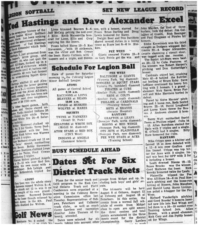 1964-06-10 Softball - Mens - Legion Ball