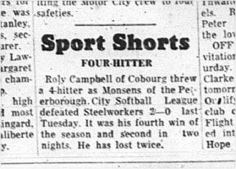 1964-06-17 Softball - Mens - Sport Shorts