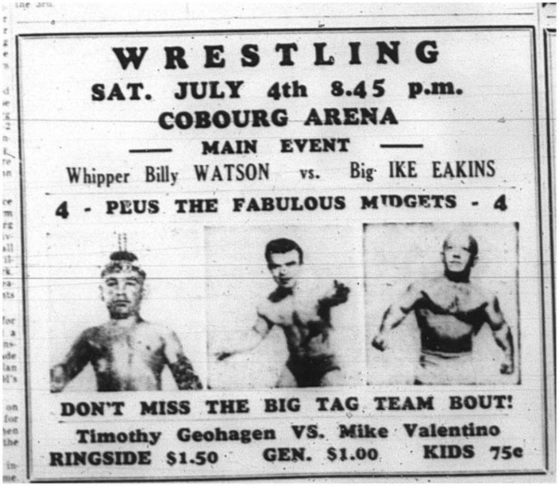 1964-07-01 Wrestling - Boys - Tag team - Cobourg Arena