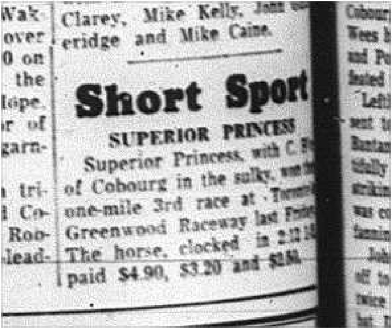 1964-07-22 Horse Racing - Short Sport