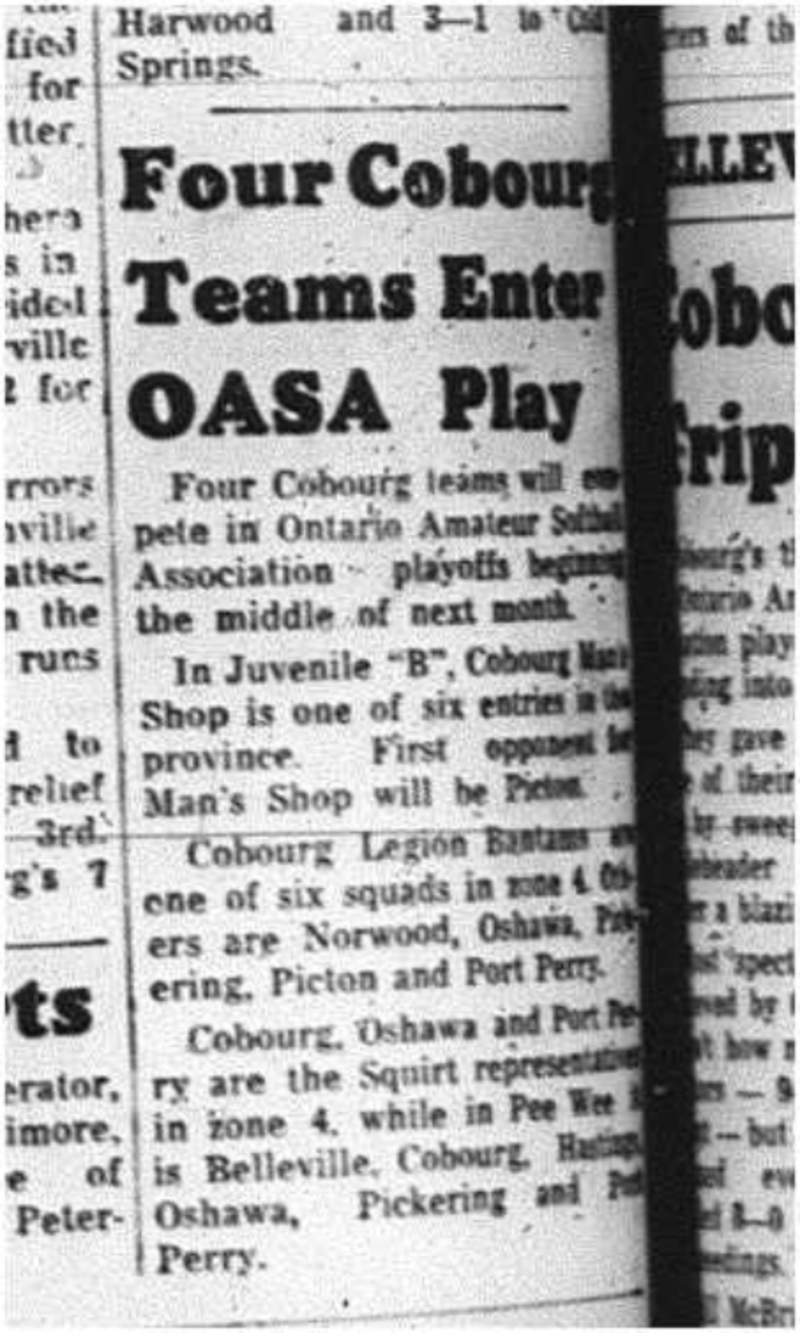 1964-07-29 Softball - Boys - OASA