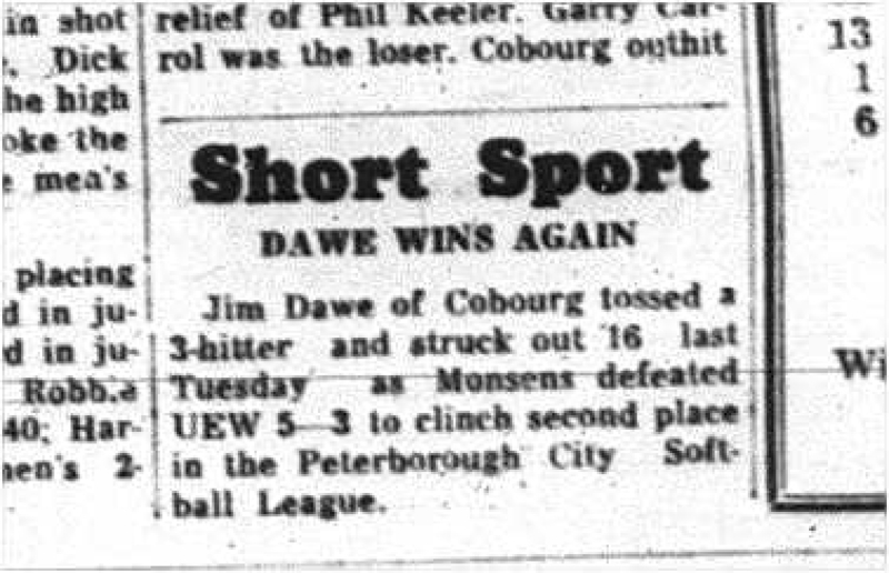 1964-07-29 Softball - Mens - Jim Dawe