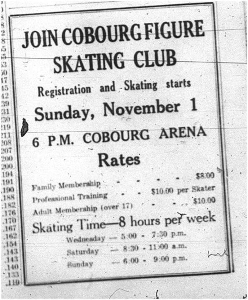 1964-10-28 Figure Skating - Mixed- Cobourg Figure Skating - Registration and Skating Starts