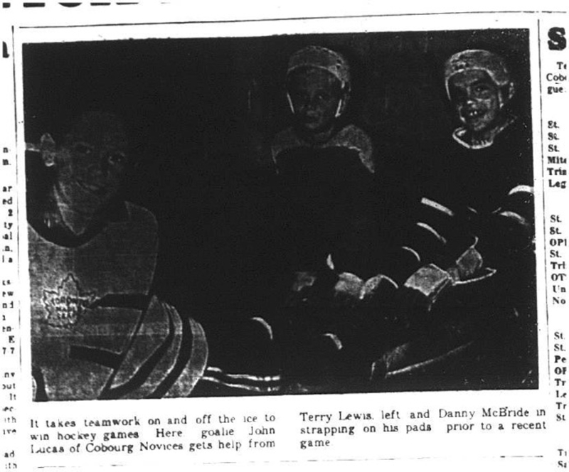 1964-12-02 Hockey - Boys - CCHL - Cobourg Novices