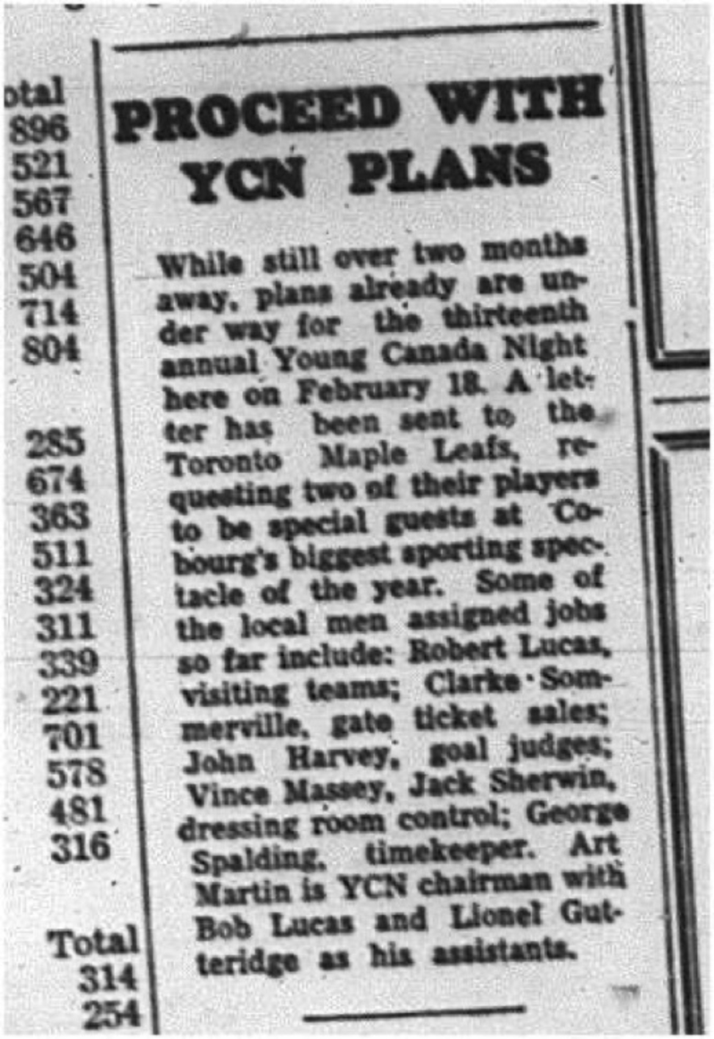 1964-12-09 Hockey - Boys - Young Canada Night