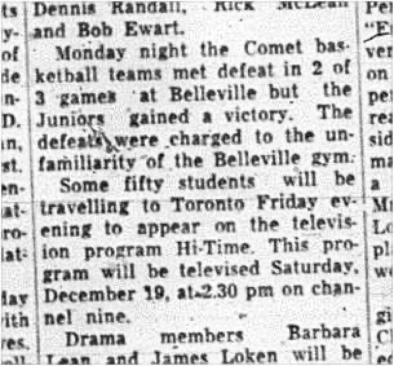 1964-12-16 School - Basketball - Boys - CDCI Vs. Belleville
