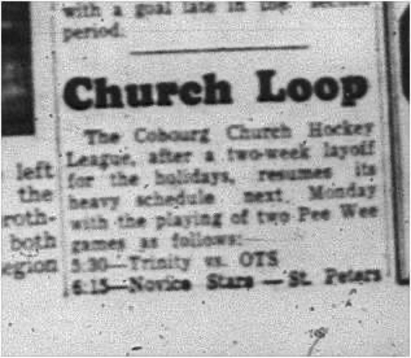 1964-12-30 Hockey - Boys - CCHL - Resumes