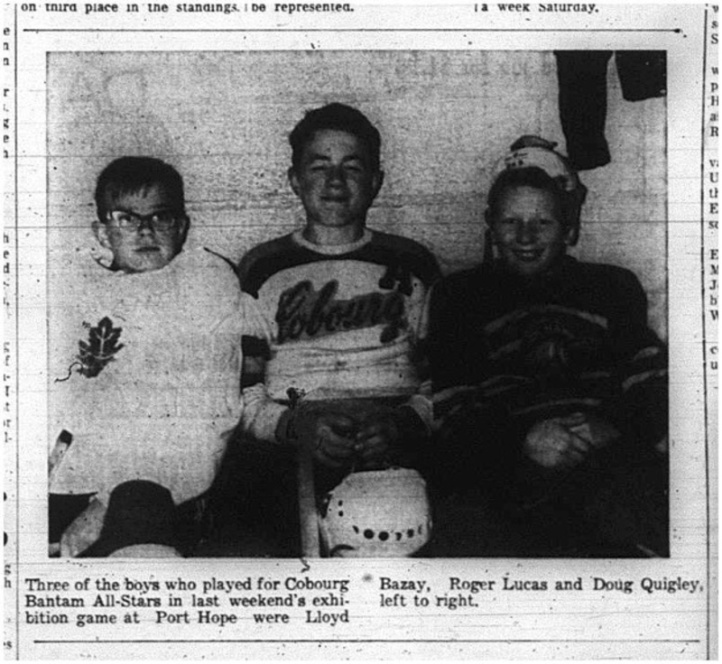 1965-01-06 Hockey -Boys All-Star players