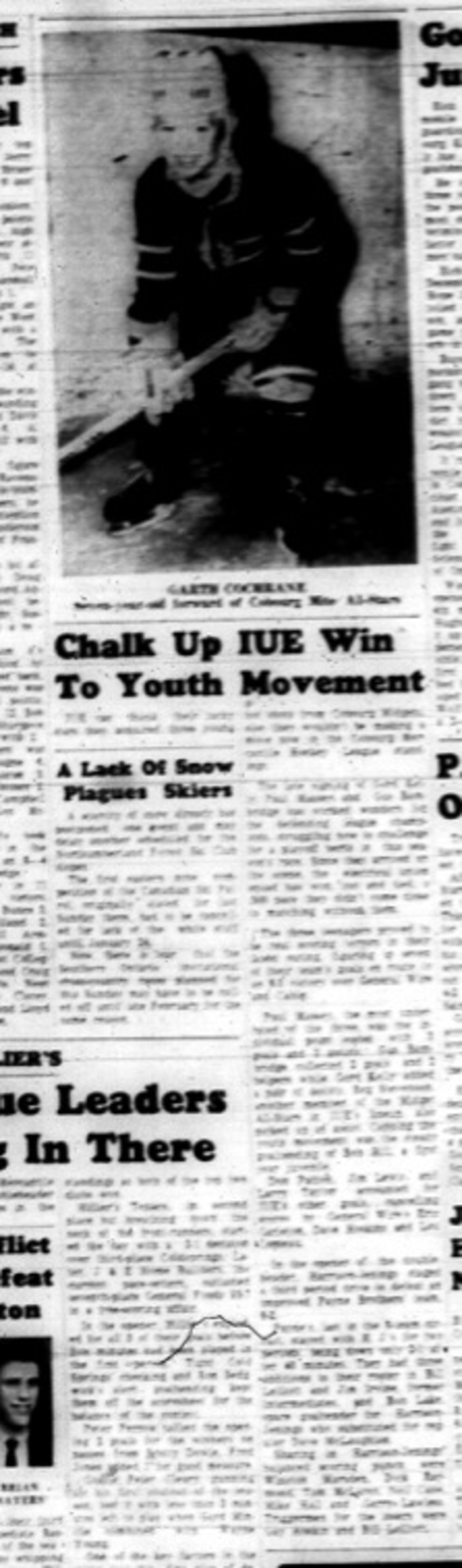 1965-01-13 Hockey - Men - Cobourg Mercantile Hockey League - IUE