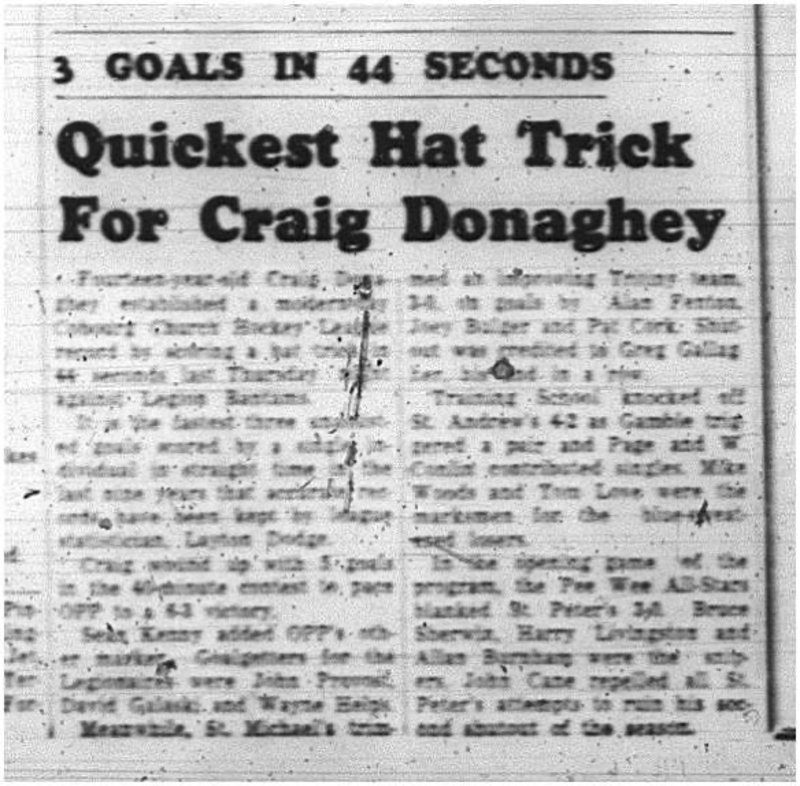 1965-01-20 Hockey - Boys - CCHL - Craig Donaghey
