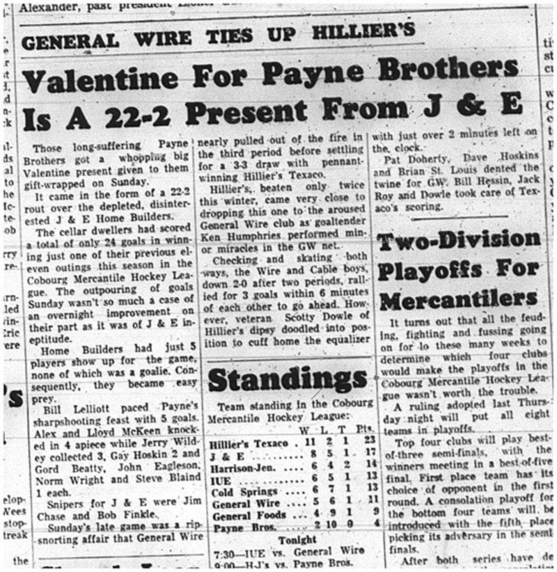 1965-02-17 Hockey - Men - Cobourg Mercantile Hockey League - J_E