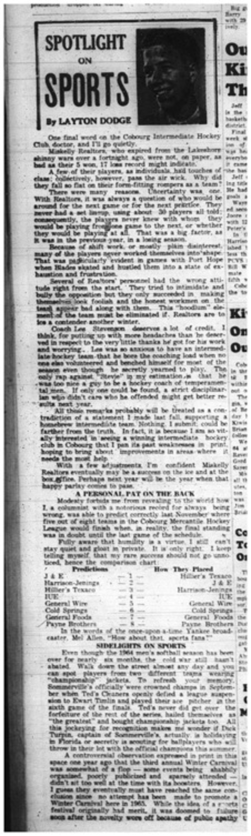 1965-03-03 Layton Dodge - Sports - Spotlight - Dodge