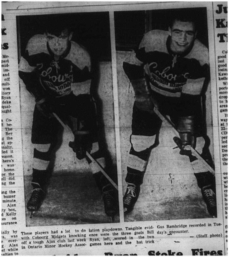 1965-03-10 Hockey - Boys - CCHL - Cobourg Midgets Vs. Ajax - OMHA