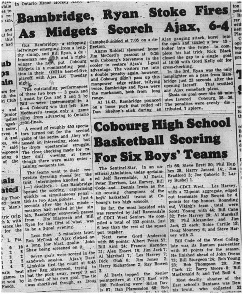 1965-03-10 Hockey - Boys - CCHL - Midgets Vs. Ajax