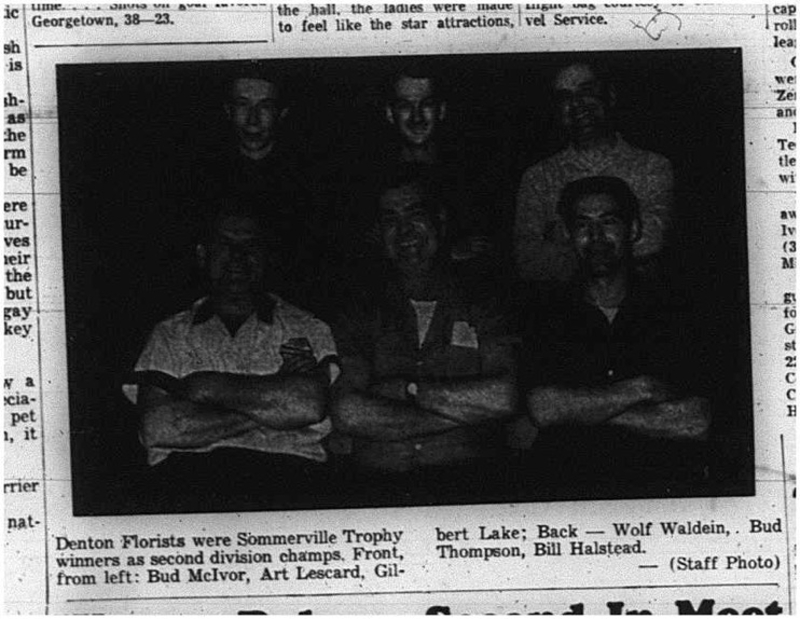 1965-04-14 Bowling - Men - Cobourg Men_s Bowling League -Denton Florists - Sommerville Trophy
