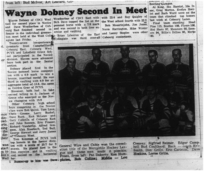 1965-04-14 School - Gymnastics - Boys - Wayne Dobney - CDCI West