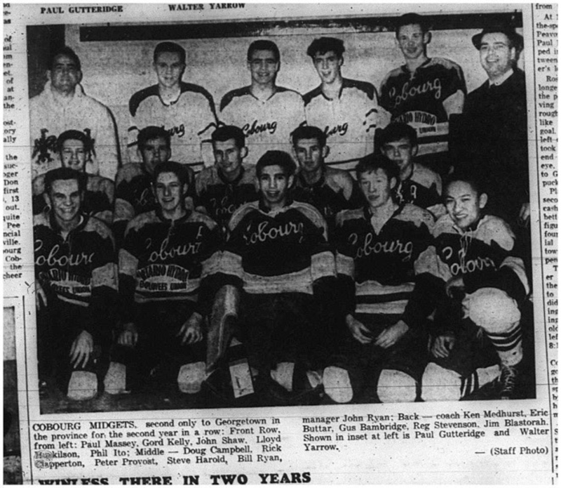 1965-04-21 Hockey - Boys - CCHL - Cobourg Midget_s - Team Picture