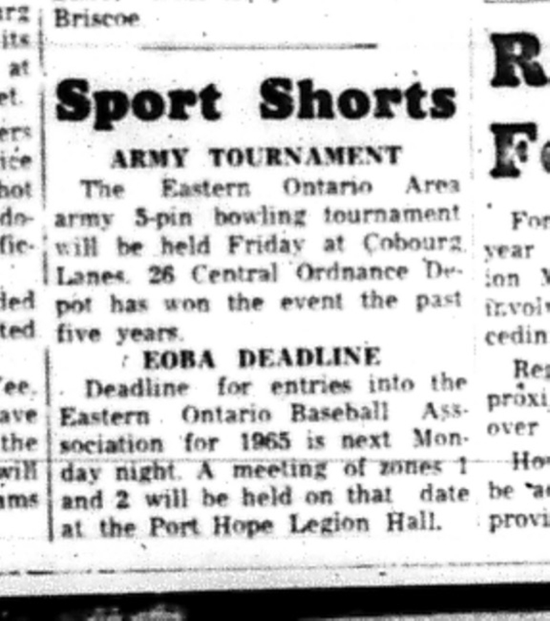 1965-04-28 Bowling - Men - 5-Pin Bowling League - Tournament