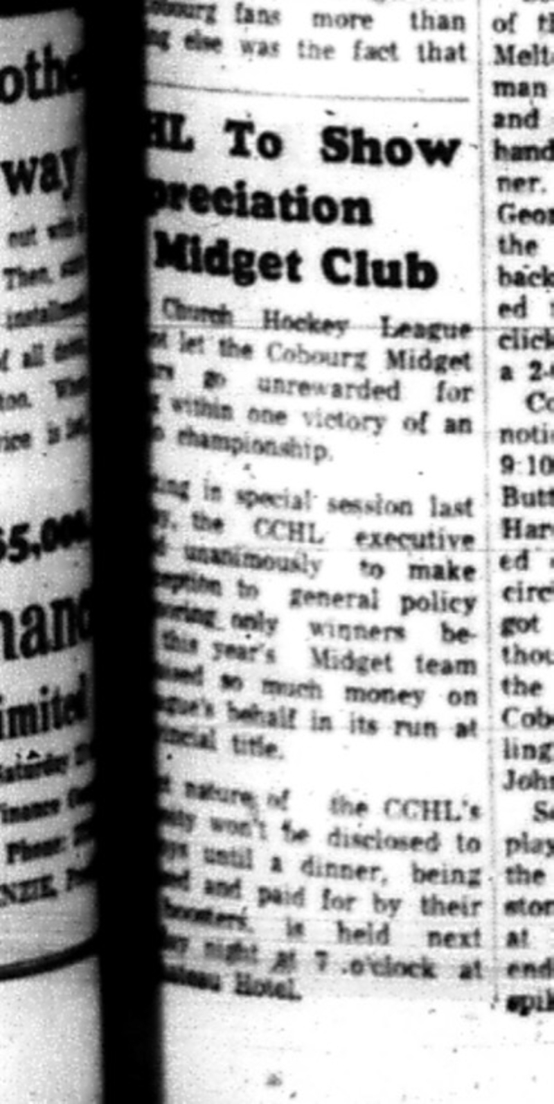 1965-04-28 Hockey - Boys - CCHL - Cobourg Midgets