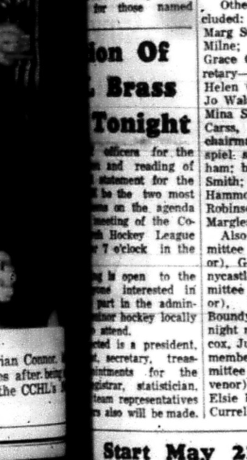 1965-05-05 Hockey - Boys - CCHL