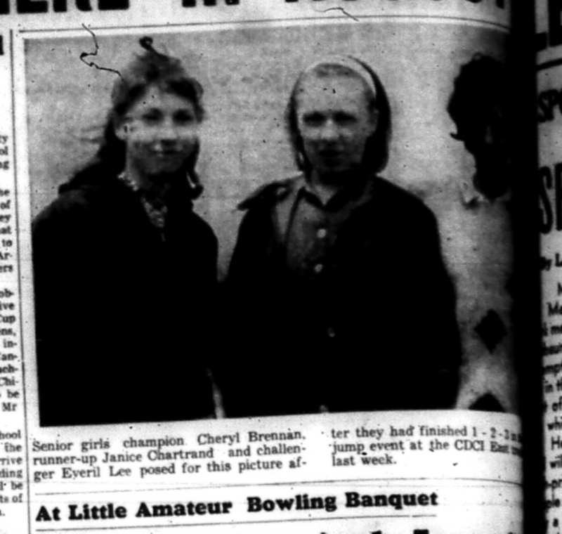 1965-05-12 School - Track and Field - Girls - CDCI East - Seniors - High Jump